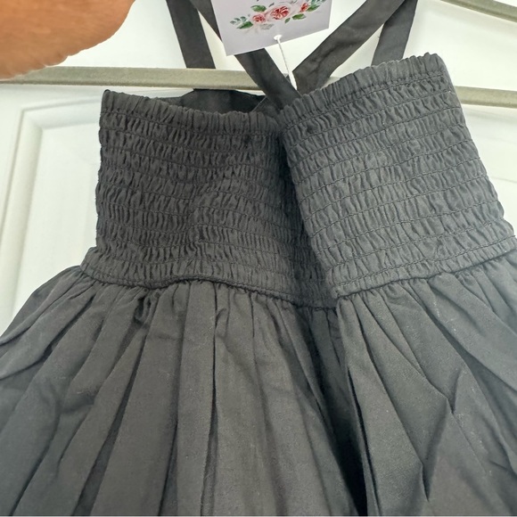 Juliet Lane Apparel Girls Black Ruffle Seashell Sundress - Picture 5 of 9